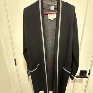 Soia & Kyo Black and Gray Cardigan